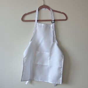Kids White Apron Costume